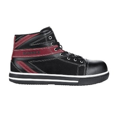 BIG-ruNNex-S3-Sicherheitsschnürstiefel, SportStar, schwarz/rot