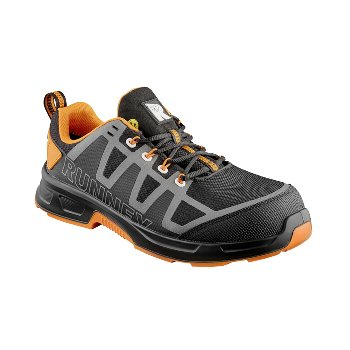 BIG-ruNNex-S3-ESD-Sicherheitshalbschuhe, ActionStar, schwarz/grau/orange
