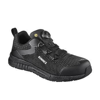 RUNNEX® S3S-ESD-Sicherheitshalbschuhe atop SportStar, schwarz