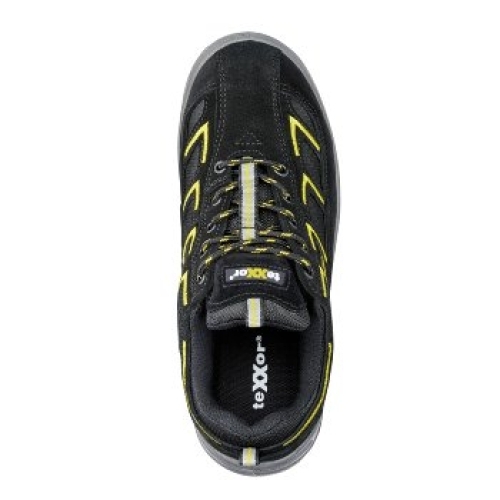 BIG-TEXXOR-S1-Sicherheitshalbschuhe, Metz, schwarz/gelb