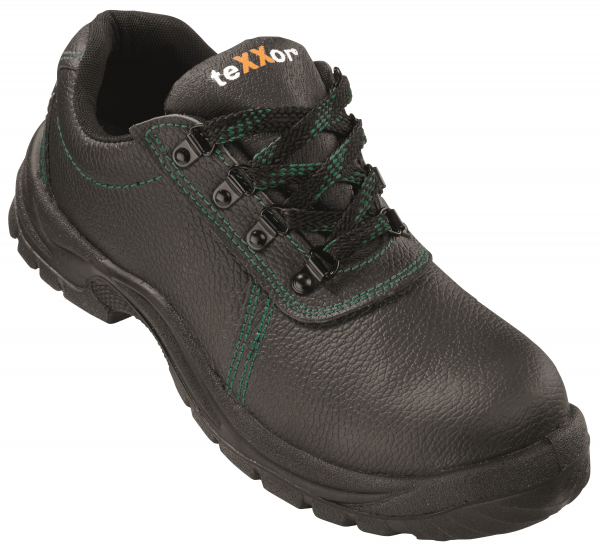 BIG-TEXXOR-S3-Sicherheitshalbschuhe, Marseille, schwarz/grün