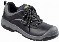 BIG-TEXXOR-Footwear, Arbeits-Berufs-Sicherheits-Schuhe, Halbschuhe, S3 PERPIGNAN, schwarz / grau