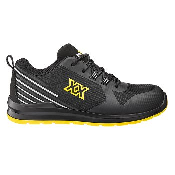 teXXor® S3S-Sicherheitshalbschuhe, Schwarz/gelb