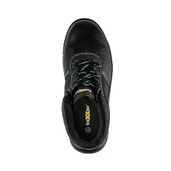 BIG-TEXXOR-S3-Sicherheitsschnürstiefel, Monaco, schwarz/grün