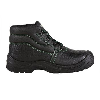 BIG-TEXXOR-S3-Sicherheitsschnürstiefel, Paris, schwarz/grün