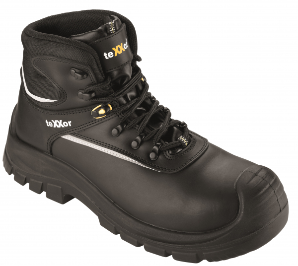 BIG-TEXXOR-Sicherheitsschnürstiefel DIJON, S3, schwarz