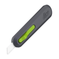 BIG- SLICE- Cuttermesser mit automatischem Klingenrückzug, Farbe: schwarz/ grün