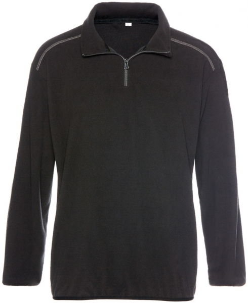 BIG-TEXXOR-Microfleece-Pullover, Stavanger, 160g/m², schwarz
