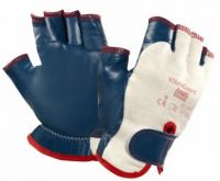ANSELL-Workwear, Nitril-Kautschuk-Handschuhe, VIBRA GUARD, 07-111, blau/weiss, VE = 12 Paar