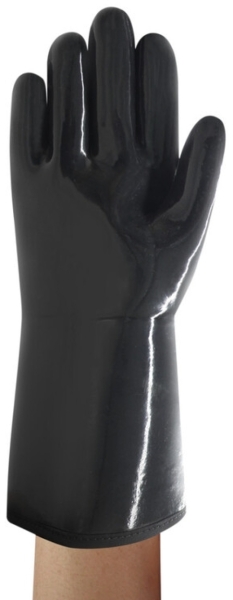 ANSELL-NEOPRENE-Handschuhe, Arbeitshandschuhe, ALPHA-TEC, 30,5 cm, 09-022, schwarz