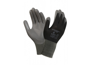 ANSELL-ARBEITSHANDSCHUHE, HYFLEX, 11-421, grau/schwarz
