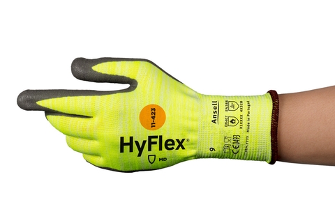 ANSELL-Arbeitshandschuhe, HYFLEX, 11-423, grau