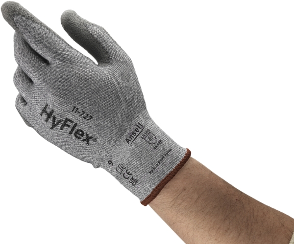 ANSELL-Arbeitshandschuhe, HYFLEX, 11-727, grau