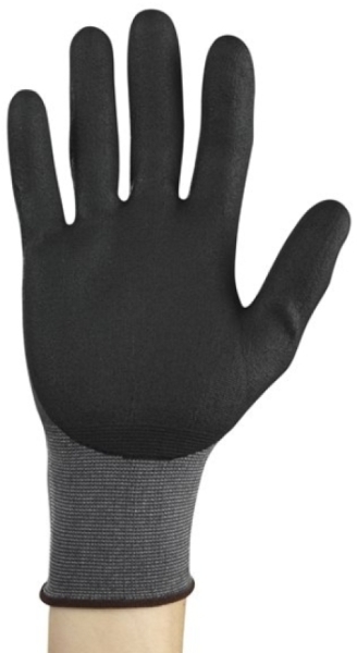 ANSELL-Arbeitshandschuhe, HYFLEX, 11-840, schwarz/grau