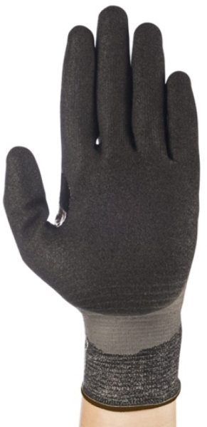 ANSELL-Arbeitshandschuhe, HYFLEX, 11-939, grau/schwarz
