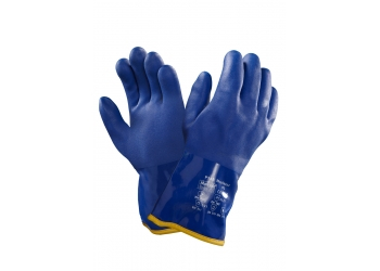 ANSELL-PVC-ARBEITSHANDSCHUHE, VERSATOUCH, 23-202, blau