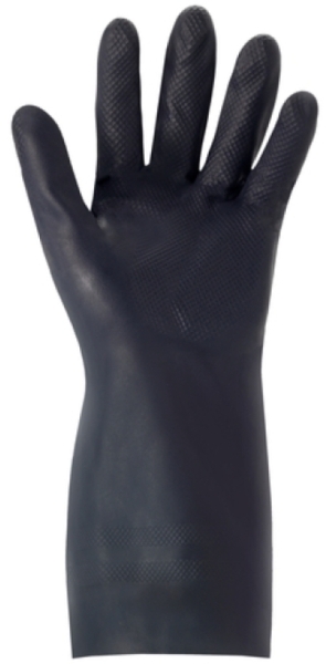 ANSELL-NEOTOP, 29-500, Neopren-Handschuhe, Arbeitshandschuhe, schwarz
