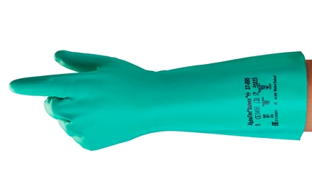 ANSELL-SOLVEX, 37-695, Nitril-Handschuhe, Arbeitshandschuhe, grün