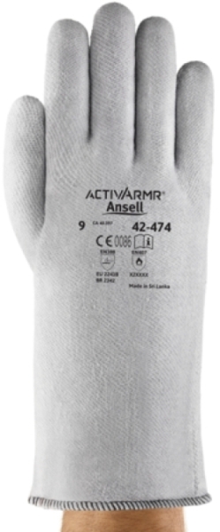 ANSELL-Arbeitshandschuhe, CRUSADER FLEX, 42-474, grau