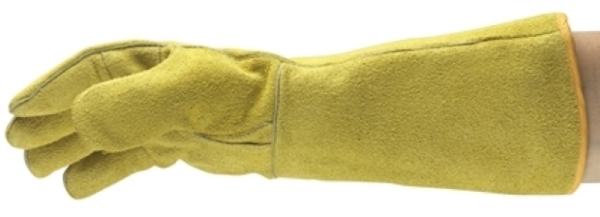 ANSELL-RINDSPALTLEDER-Handschuhe, Arbeitshandschuhe, WORKGUARD, 43-216, gelb