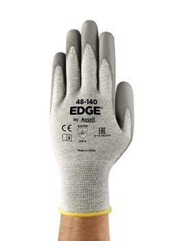 ANSELL-STRICKHANDSCHUHE, EDGE, 48-140, grau