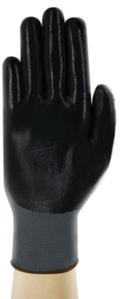 ANSELL-NYLON-STRICKHANDSCHUHE, Arbeitshandschuhe, EDGE 48-128, schwarz