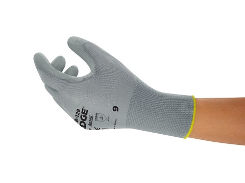 ANSELL-STRICKHANDSCHUHE, EArbeitshandschuhe, DGE, 48-129, grau