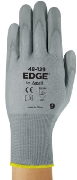 ANSELL-STRICKHANDSCHUHE, EArbeitshandschuhe, DGE, 48-129, grau