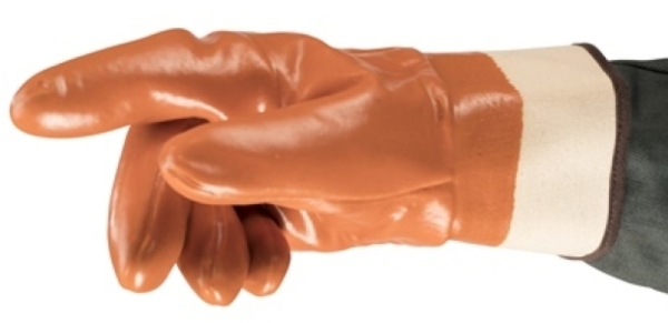 ANSELL-PVC-Handschuhe, Arbeitshandschuhe, EDGE, 48-193, orange