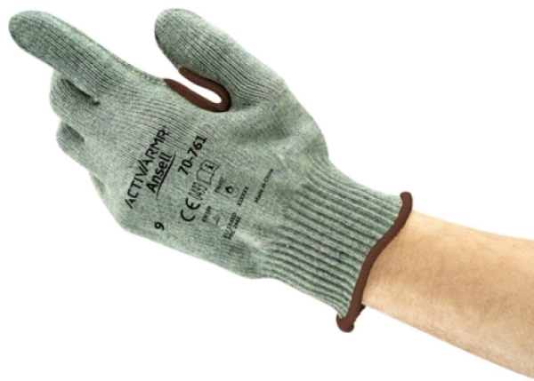 ANSELL-KEVLAR-STRICKHANDSCHUHE, Arbeitshandschuhe, VANTAGE, 70-761, grün