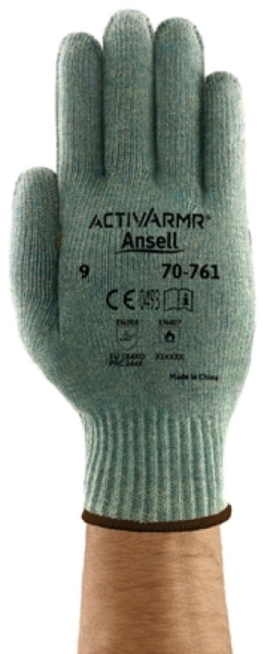 ANSELL-KEVLAR-STRICKHANDSCHUHE, Arbeitshandschuhe, VANTAGE, 70-761, grün