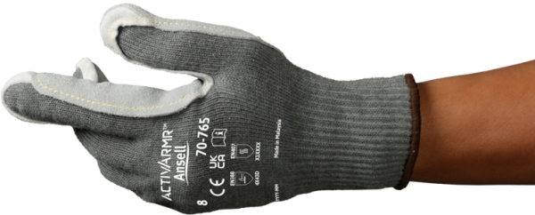 ANSELL-KEVLAR-STRICKHANDSCHUHE, Arbeitshandschuhe, VANTAGE, 70-765, grün