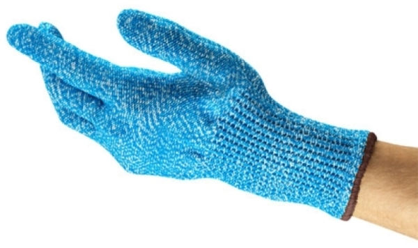ANSELL-Schnittschutz-Handschuhe, Arbeitshandschuhe, HYFLEX. 74-500, blau