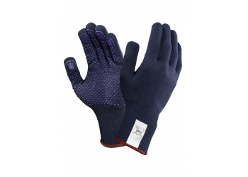 ANSELL-STRICKHANDSCHUHE, FIBER TUF, 76-501, dunkelblau
