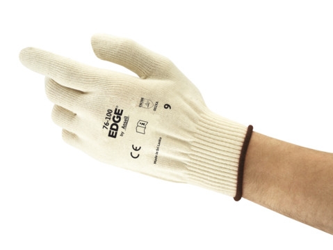 ANSELL-EDGE, 76-100, , Strick-Handschuhe Arbeitshandschuhe, natur