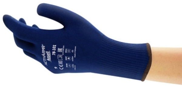 ANSELL-Winter-Handschuhe, Arbeitshandschuhe, THERM-A-KNIT, 78-101, blau