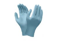 ANSELL-Hand-Schutz, Einweg-Nitril-Einmal-Handschuhe, VERSATOUCH, ungepudert, 92-471, hellblau