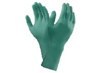 ANSELL-Hand-Schutz, Einweg-Nitril-Einmal-Handschuhe, TOUCHNTUFF, 93-700, grün