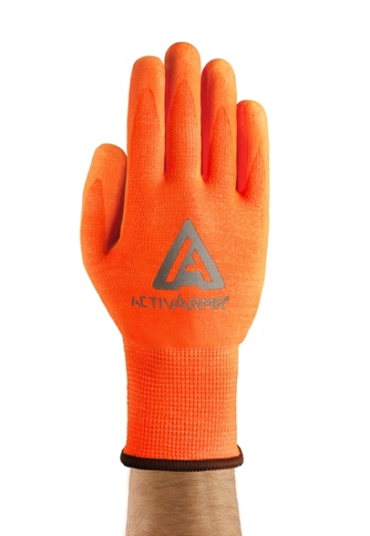 ANSELL-NITRIL-HANDSCHUHE, Arbeitshandschuhe, ActivArmr®, 97-013, orange