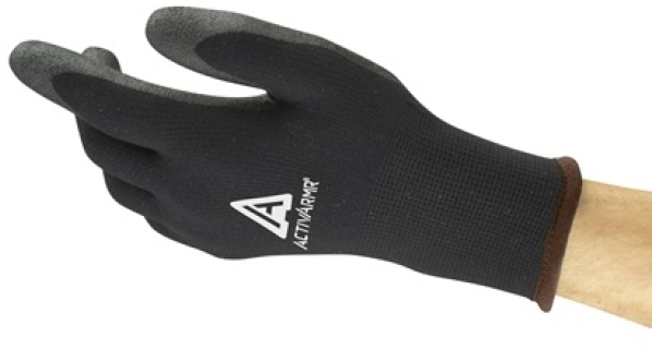 ANSELL-KÄLTESCHUTZ-Winter-Handschuhe, Arbeitshandschuhe, 97-631, Länge: 270 mm, schwarz