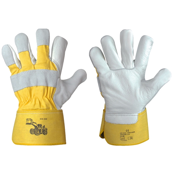 F-RINDVOLLLEDER-Handschuh, *RADLADER*, VE: 120 Paar