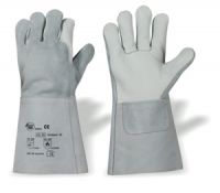 F-STRONGHAND-Workwear, Rindleder-Arbeits-Handschuhe für Schweißer VS 53, VE = 12 Paar