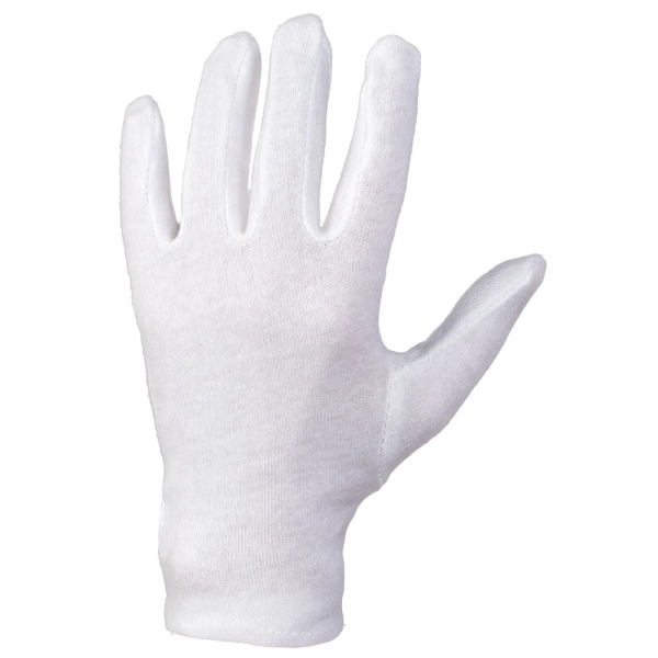 F-STRONGHAND, Trikot, 100% Baumwolle, Arbeitshandschuhe, *CLASSIC ANSHAN*, Pkg.a`12, weiß gebleicht