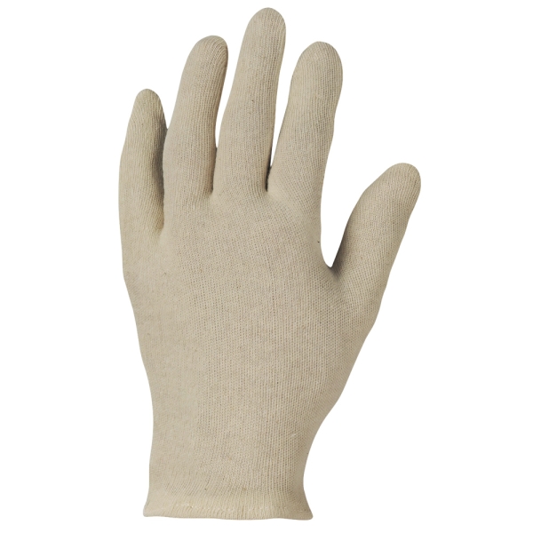 F-STRONGHAND, Trikot, 100% Baumwolle, Arbeitshandschuhe, *CLASSIC XIAN*, Pkg.a`12, rohweiß