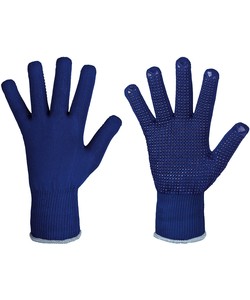 F-STRONGHAND-Workwear, Strick-Arbeits-Handschuhe Zibo, blau, VE = 12 Paar