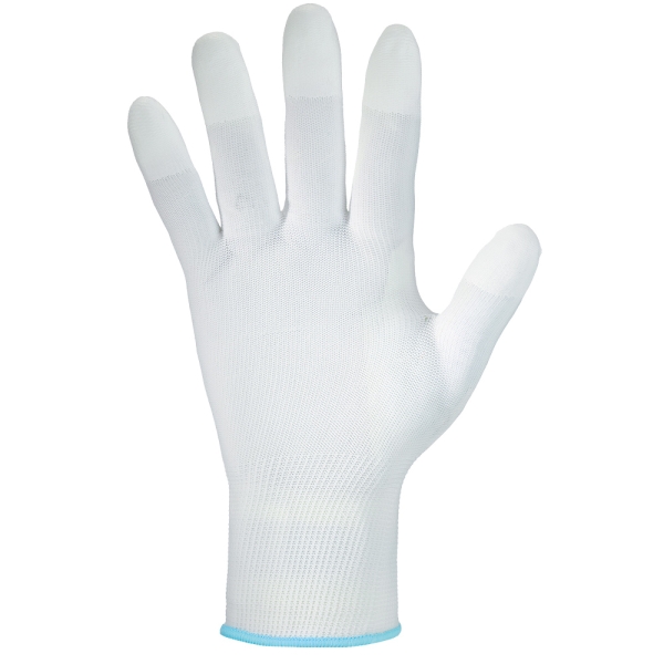F-STRONGHAND, Nylon, PU beschichtet, Arbeitshandschuhe, *YUMEN*, Pkg.a`12, weiß