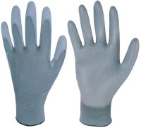 F-STRONGHAND-Workwear, Feinstrick-Arbeits-Handschuhe Greygrip, VE = 12 Paar