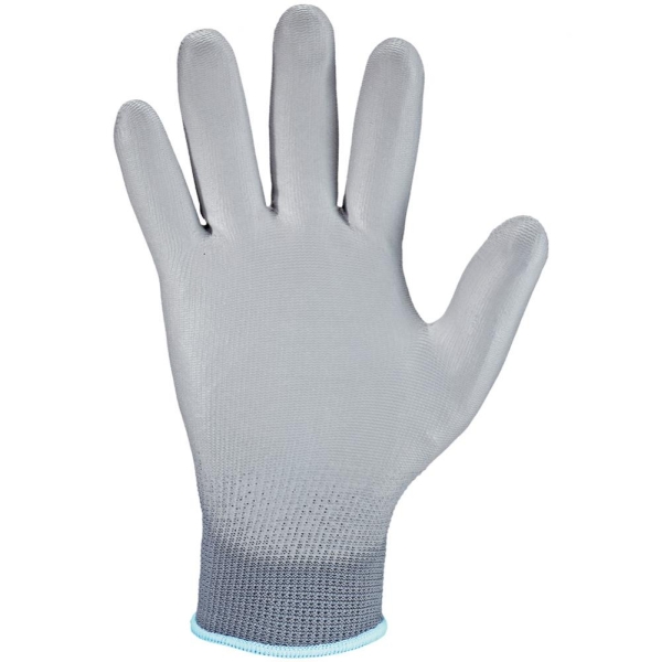 F-STRONGHAND, Nylon, PU beschichtet, Arbeitshandschuhe, *STANDARD SHENZHEN*, Pkg.a`12, , grau