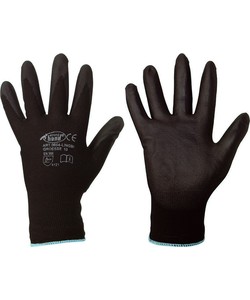 F-STRONGHAND-Workwear, Nylon-Arbeits-Handschuhe Lingbi, schwarz, VE = 12 Paar