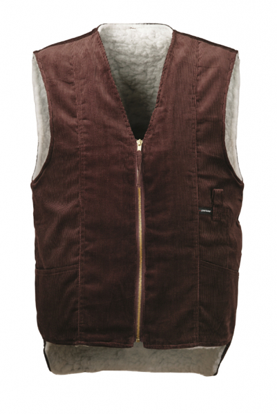 F-CRAFTLAND-Cord-Weste, *LÜNEBURG*, braun